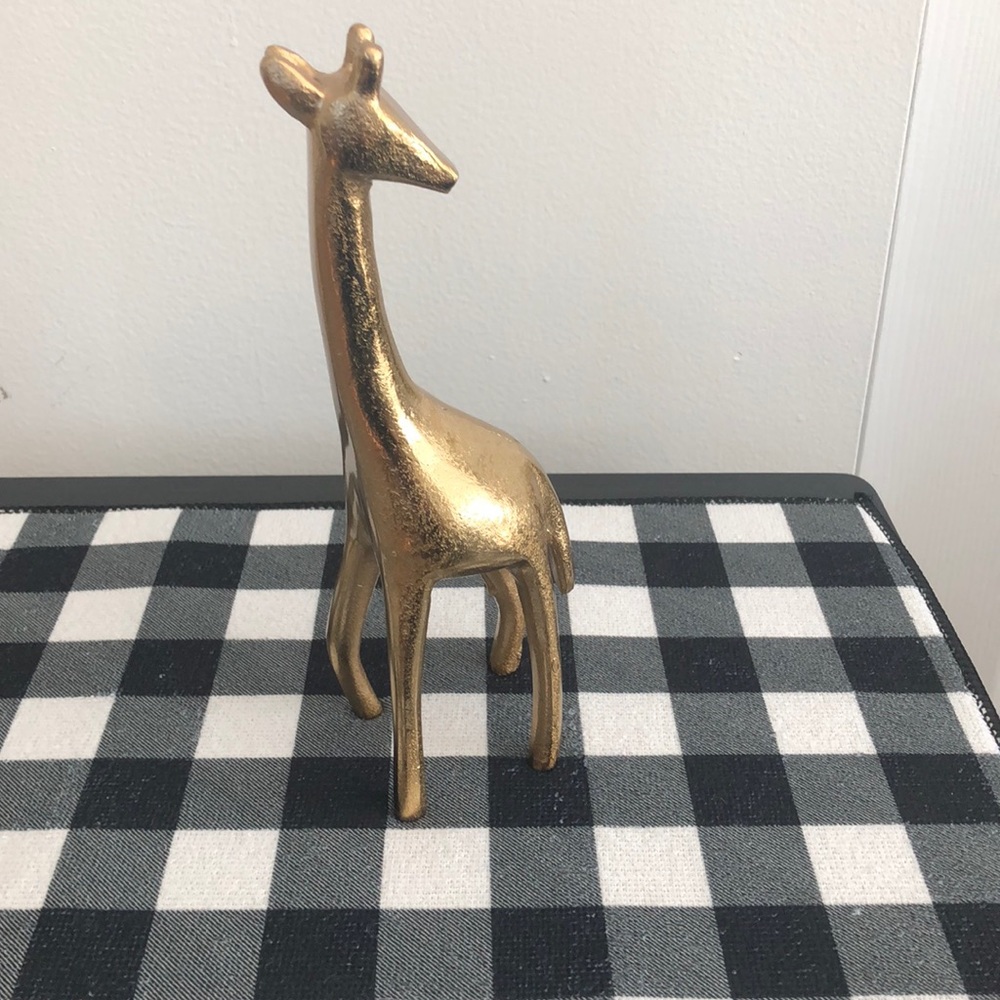 Nate Berkus Gold Giraffe Figurine
